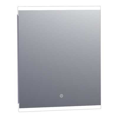 BRAUER Twinlight Spiegel - 60x70cm - verlichting - aluminium