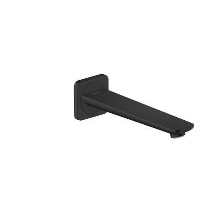 Hansgrohe Axor citterio c Baduitloop - voorsprong 22.2cm - mat zwart