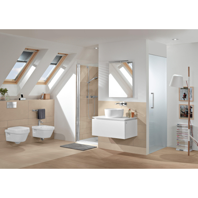 Villeroy & Boch O.novo Denia douchebak acryl vierkant - 90x90x6cm - White Alpine (glans wit)