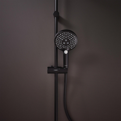Hansgrohe Raindance Select S RD Sel S - handdouche 120 - 3jet PowderRain - ecosmart - mat zwart