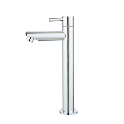 Fortifura Calvi Robinet de lavabo - 23cm - rehaussé - montage sur plan - chrome