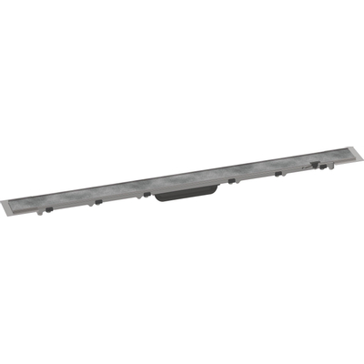 Hansgrohe RainDrain Rock Caniveau de douche - 100cm - raccourcissable - carrelable