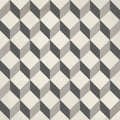 SAMPLE JOS. Hidro Carreau décoratif 20x20cm 8.3mm porcellanato Upsidedown Black