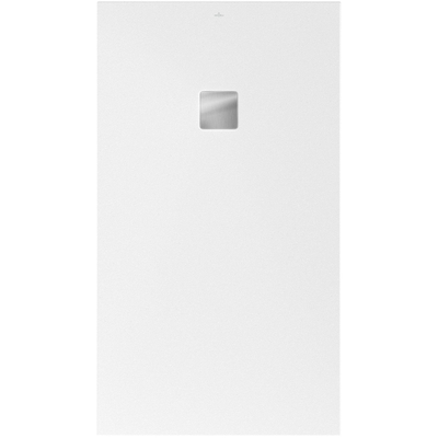 Villeroy & Boch Excello douchevloer - 160x90cm - met antislip polyurethaan/acryl - White Alpine (glans wit)