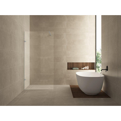 Wiesbaden Less losse glasplaat - 120x200cm - 8 mm - nano coating - helder glas