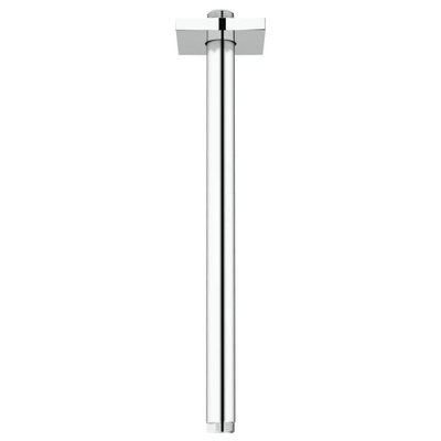 GROHE Rainshower Bras de plafond - 29cm - rosace carrée - chrome