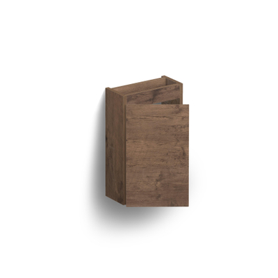 Clou InBe Meuble lave-mains - 36x55x18cm- gauche - chêne foncé