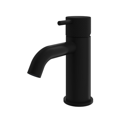 Hotbath Cobber X lage wastafelmengkraan zonder waste mat zwart SHOWROOMMODEL
