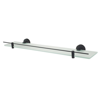 Haceka Kosmos Planchet - 60x12cm - glas - mat zwart