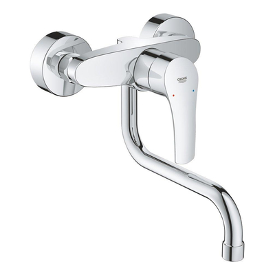GROHE Eurosmart Keukenkraan - draaibare uitloop - inbouw - chroom OUTLETSTORE