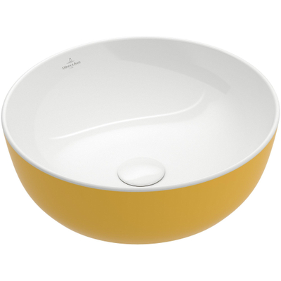 Villeroy & Boch Artis opzetwastafel 43cm rond Indian summer SHOWROOMMODEL