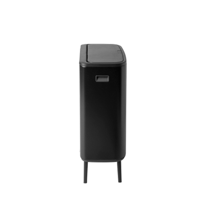 Brabantia Bo Touch Bin Hi Poubelle - 60 litres - seau intérieur en plastique - matt black