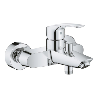 Grohe Eurosmart Badkraan - met hendel - chroom