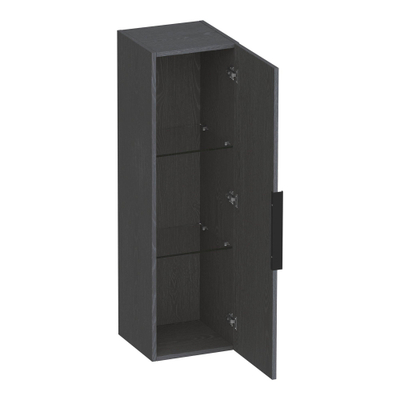 BRAUER Elevate armoire haute 120 excl. poignée à poser avec 1 porte à ouverture gauche ou droite Timber Grey