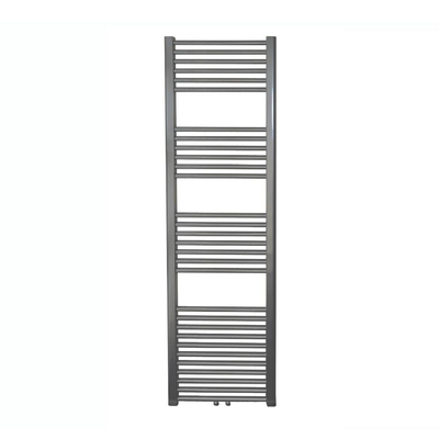 Sanicare Design Radiator - 160x45cm - 864W - recht - midden aansluiting - gunmetal (antraciet)