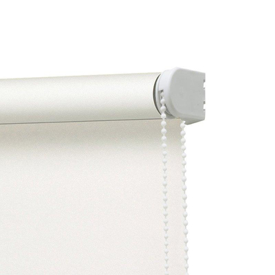 Intensions Rolgordijn 180x190x5cm lichtdoorlatend Polyester met kunststof raamwerk Gebroken Wit
