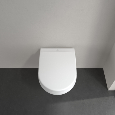 Villeroy & Boch Architectura Wandcloset - 35x48x35.5cm - spoelrandloos - diepspoel TwistFlush - compact - White Alpine (glans wit)