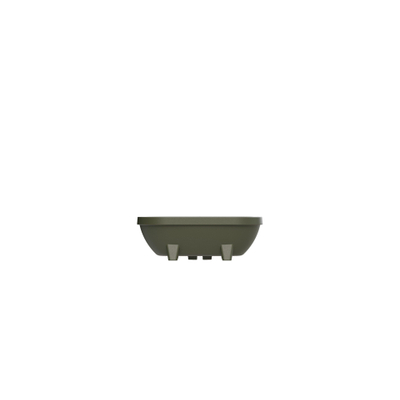 Gardentub baignoire autoportante (de jardin) - 194x94x66cm - plastique - adaptée à l'extérieur - mat Dark Olive Green (vert)