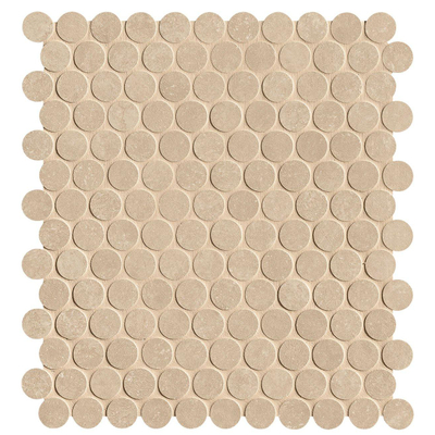 Terravito Elzino carreau mural et de sol - 29x32.5cm - effet pierre naturelle - beige mat (beige)