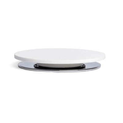 Ideavit afdekcover - 6.8cm - solid surface - mat wit