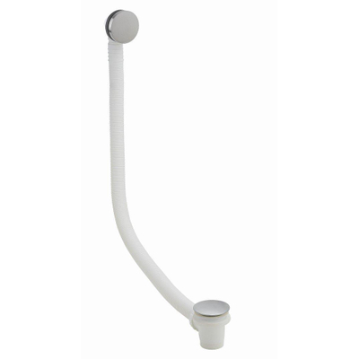 Crosswater 3ONE6 Vidage clic-clac de baignoire - rallongé - Inox