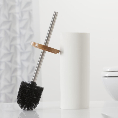Sealskin Grace Brosse WC avec support Polyresin Blanc