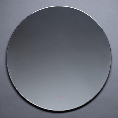 Best design moya venice miroir rond gunmetal incl.lumières led ø 60 cm DESTOCKAGE