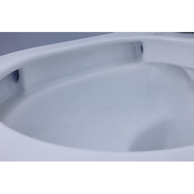 ME by Starck Wand-WC voor douchetoiletzitting HygieneFlush wit Hoogglans 570 mm