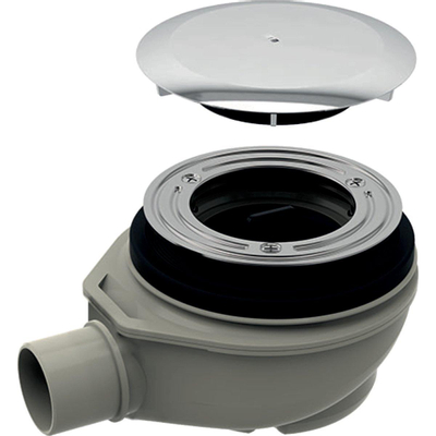 Geberit Setaplano Sifon - voor bad/douchebak B11.5xL16.3cm - 90cm - hoogglans chroom