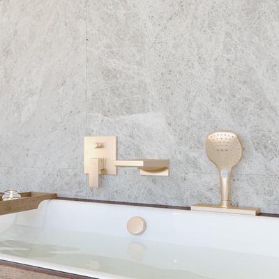 Hansgrohe Raindance Select E handdouche - 12cm - powderrain - ecosmart+ - brushed bronze (brons)