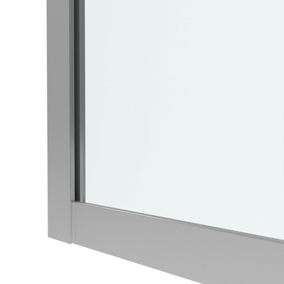 Marenza Casus Cabine de douche - 100x100x200cm - entrée d'angle - verre clair - profilé - chrome