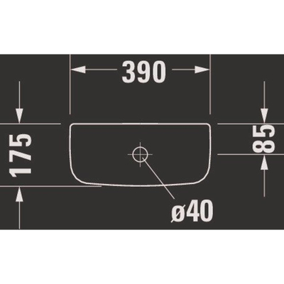 Duravit D Code Réservoir pour WC à poser avec connexion latérale Blanc