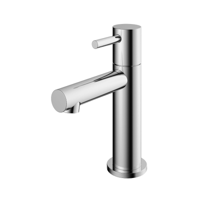 Hotbath Buddy Robinet de lavabo pour lave-mains - bec en L 8,5 cm - montage en applique - chrome