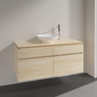 Villeroy & Boch Legato wastafelonderkast 120x55cm 4 lades Iep impresso