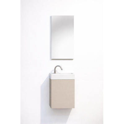 GO by Van Marcke Vikos fonteinset - 40cm - deur links - kraangat links - taupe