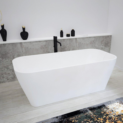 Ideavit Delia baignoire autoportante 170x80 acrylique blanc mat