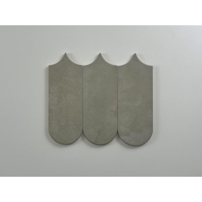 Terravito Evarno wandtegel - 8x21.5cm - Plomb mat (grijs)