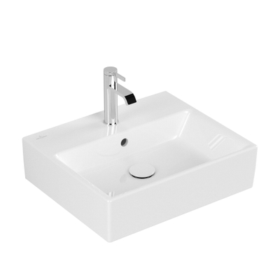 Villeroy & Boch Memento Lavabo 50x42cm 1 trou pour robinetterie avec trop plein blanc