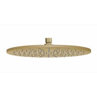 Crosswater 3ONE6 Hoofddouche - 30cm - gecoat messing geborsteld (goud)