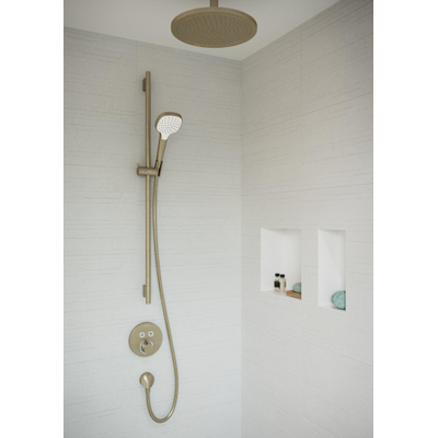 Hansgrohe Fixfit Coude mural sans clapet anti-retour brushed bronze