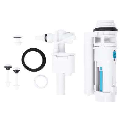 Differnz Cuvette WC Duobloc Au sol Sortie arrière par le bas Blanc
