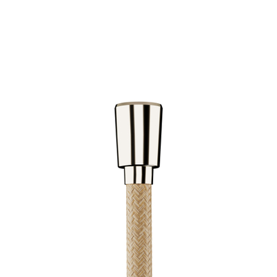 Hansgrohe Designflex flexible de douche textile 200cm nickel brossé