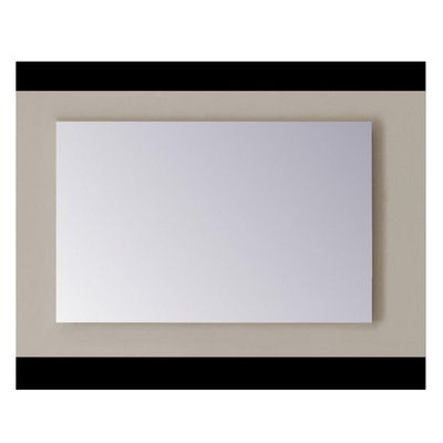 Sanicare q-mirrors miroir sans cadre / pp poli 60 x 60 cm (hxl)