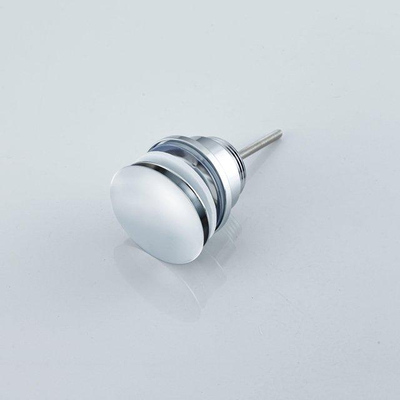 FugaFlow Efficiente Bouchon de vidange à clapet - vidange clic - chrome