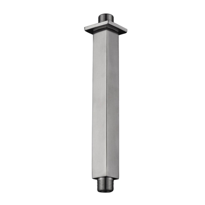 Wiesbaden 304 bras de douche avec fixation plafond carré 20 cm inox brossé