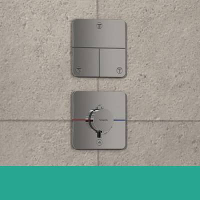 Hansgrohe Showerselect comfort q Thermsotaat - inbouw - 1 functie - extra uitgang - hoogglans chroom