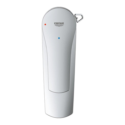 GROHE Eurosmart ensemble de robinet économique s-size avec chaîne chrome