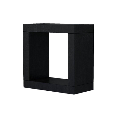 Arcqua Living Meuble haut - 30x15x30cm - - sans poignée - panneau de particules mélaminé - chêne noir