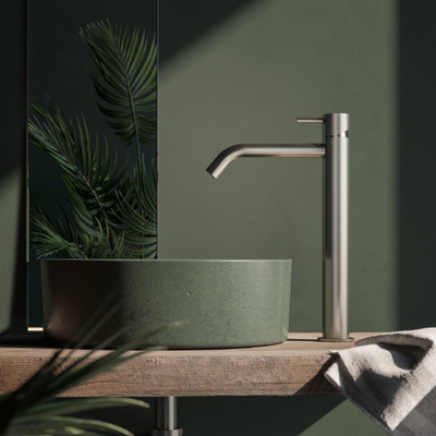 Hotbath Archie mitigeur de lavabo haut sans vidage inox