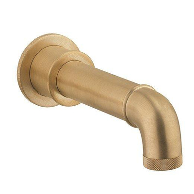 Crosswater MPRO INDUSTRIAL Bec de baignoire - 17,5cm - monotrou - laiton brossé living colours